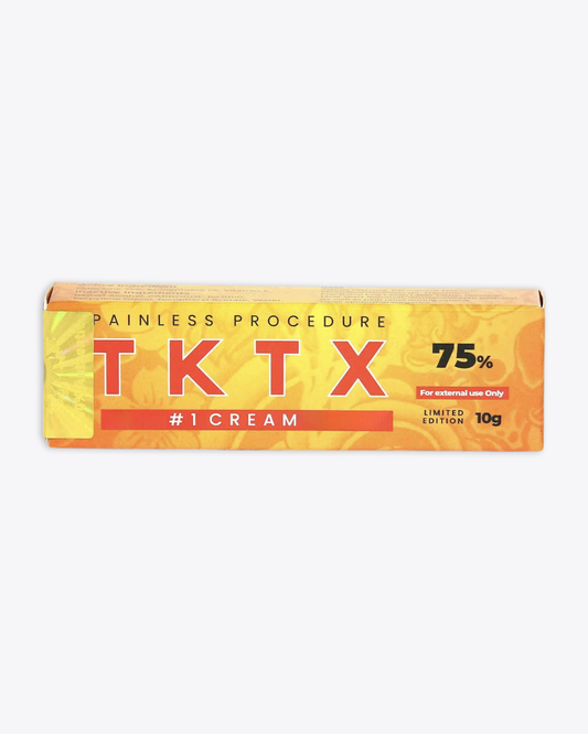 Yellow tatoo cream